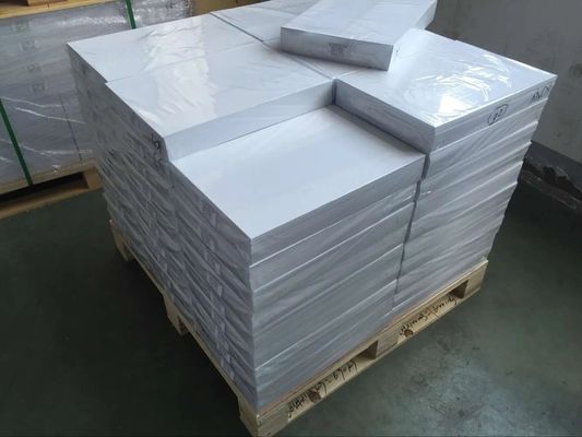 0.12mm-0.35mm Ανακυκλωμένο φύλλο μελάνης PVC Offset εκτύπωση λευκό ψηφιακό εκτυπώσιμο υλικό κάρτας τράπεζας PVC