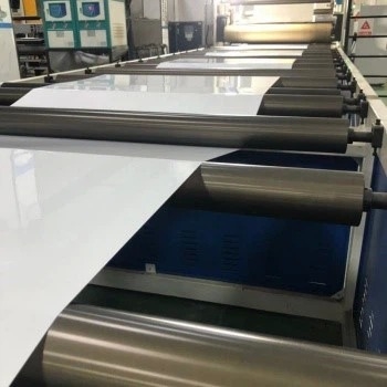 Λευκό φύλλο PETG για την παραγωγή σώματος καρτών Vicat σημείο μαλακώσεως 76 /-2°C στην βιομηχανία έξυπνων καρτών PETG