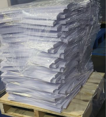 Λευκό έντυπο φύλλο PVC με ισχυρή αντοχή στην απολέπιση για εικόνες υψηλής ανάλυσης και προσαρμοσμένα μεγέθη