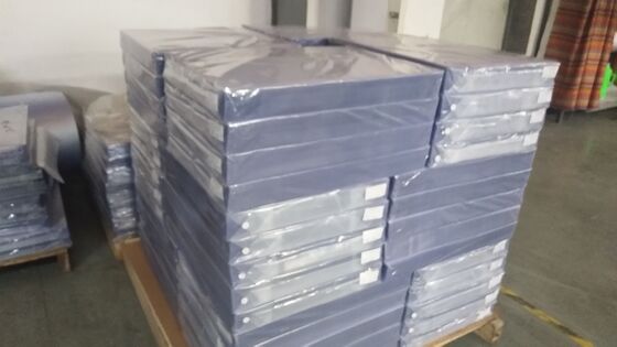 Transparent PVC Coated Overlay Film With 0.04-1.0mm Thickness And Strong Adhesion Level For Plastic Card Lamination