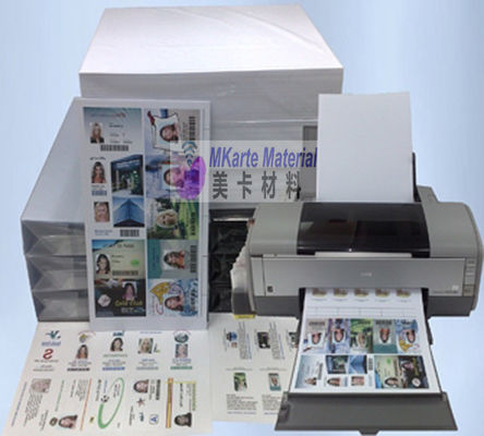 0.15mm0.33mm πάχους Inkjet εκτυπώσιμη PVC επαναφορά χρώματος φύλλων τέλεια