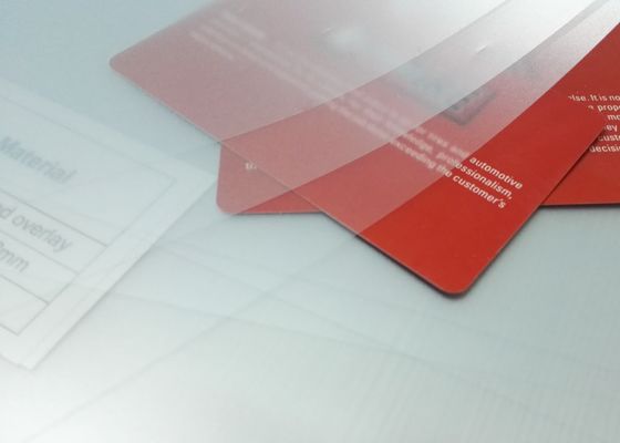 Καθυστερημένη παρακμή Offset εκτυπώσιμη ταινία επικάλυψης PVC με πάχος 0,04 - 0,10 mm για τοστίγηση καρτών