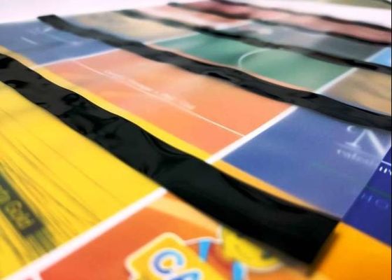 Μαύρο μαγνητικό λωρίδα γεια-κοβαλτίου ταινιών χρώματος μαγνητικό ντυμένο λωρίδες για την ελασματοποίηση καρτών PVC