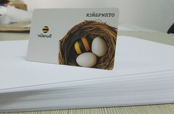 Double-sided ψηφιακά εκτυπώσιμα φύλλα PVC για τους ψηφιακούς εκτυπωτές για την πλαστική παραγωγή καρτών