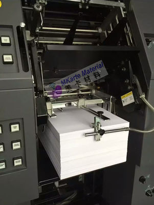 Αντι φύλλο PVC γήρανσης 0.40mm 4.5N/Cm τυπωμένο για τον εκτυπωτή MGI