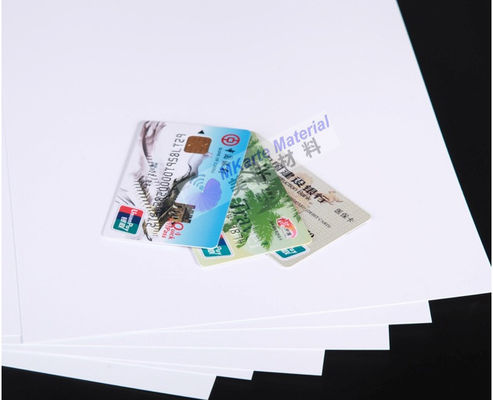 0.12mm προσαρμοσμένο φύλλο πυρήνων PVC εκτύπωσης όφσετ με την προσκόλληση μελανιού