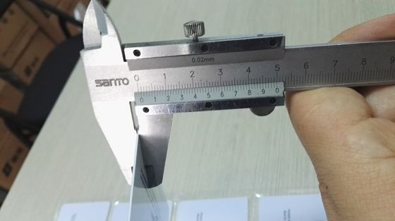 Υψηλά καθορισμού εικόνων φύλλα PVC εκτύπωσης Konica ψηφιακά για την παραγωγή καρτών PVC