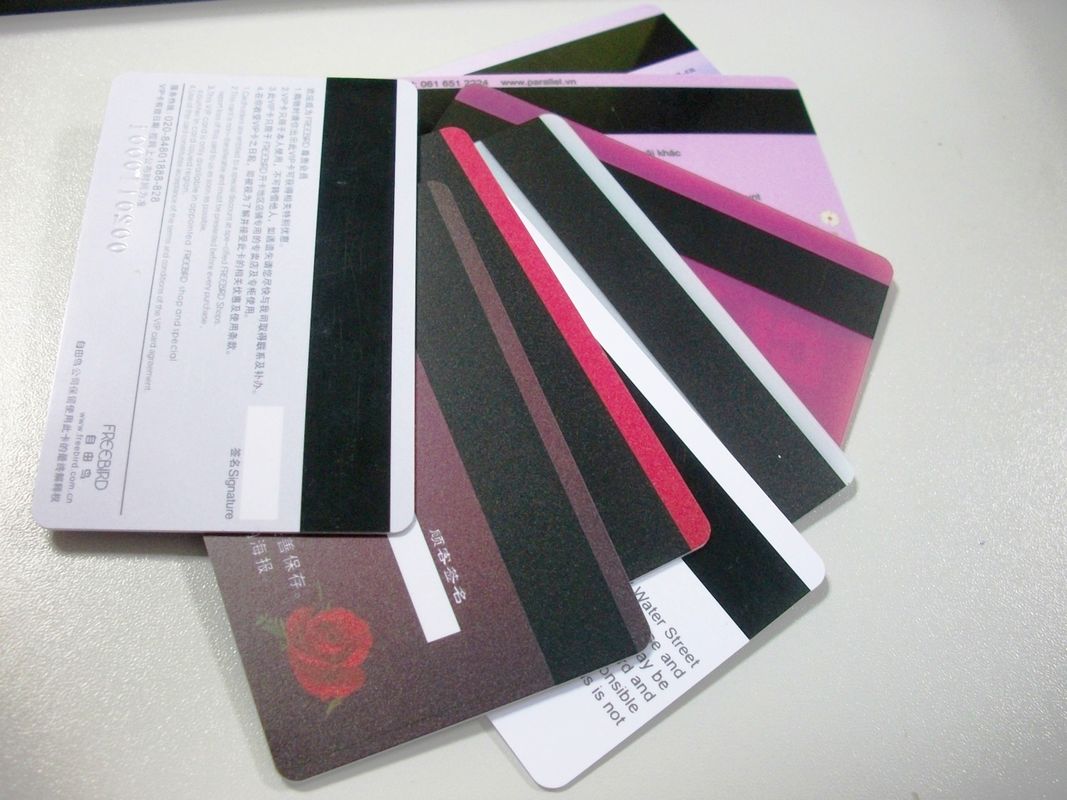 Rpvc επικαλυμμένη επιφάνεια 0,06mm HICO / LOCO Strips Card Film Μαγνητική ταινία για κάρτες πιστότητας