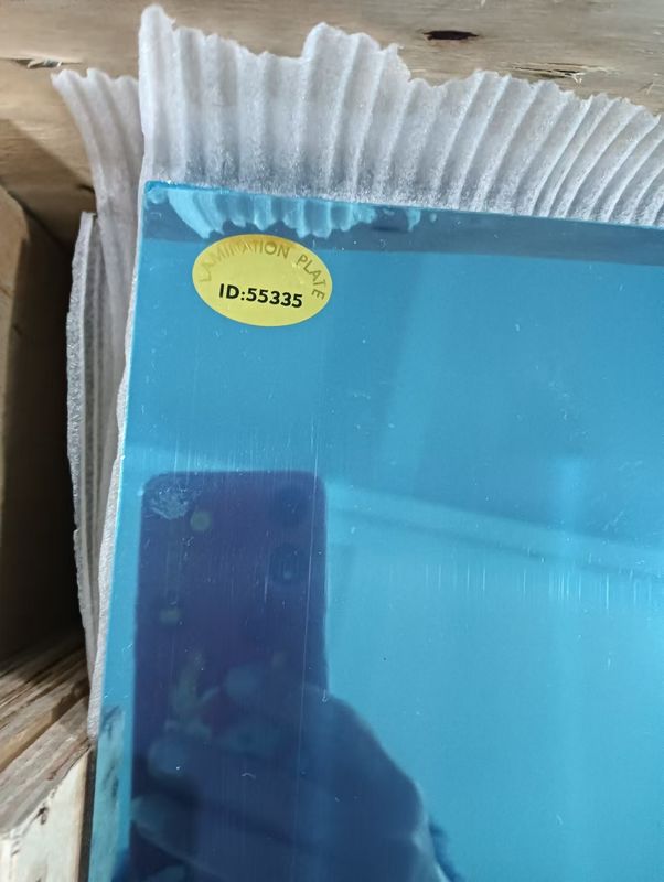 0.4-1.0mm πάχος από ανοξείδωτο χάλυβα 430BA στρωμένη πλάκα από χάλυβα με γυαλιστερό φινίρισμα και στις δύο πλευρές για την παραγωγή έξυπνων καρτών