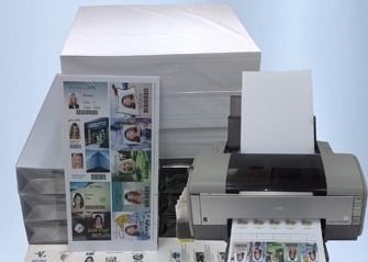 A4 εκτυπώσιμα φύλλα PVC Inkjet μεγέθους για το HP Epson και τον εκτυπωτή Inkjet πυροβόλων